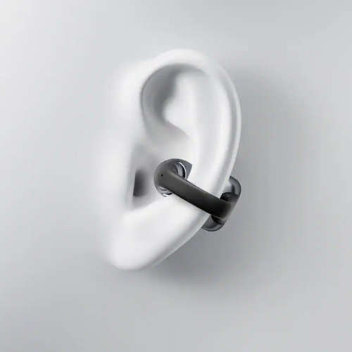 Shokz Black OpenDots ONE Open-Ear Clip-On True Wireless Bluetooth Earbuds