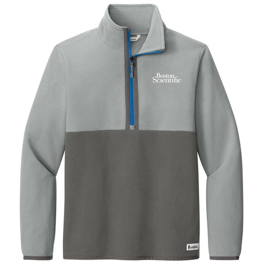 Cotopaxi Men's Smoke/Cinder Amado 1/2-Zip Fleece