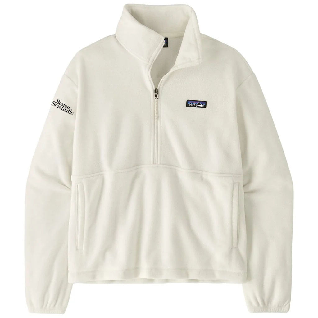 Patagonia Women's Birch White Micro D 1/2-Zip Fleece Pullover