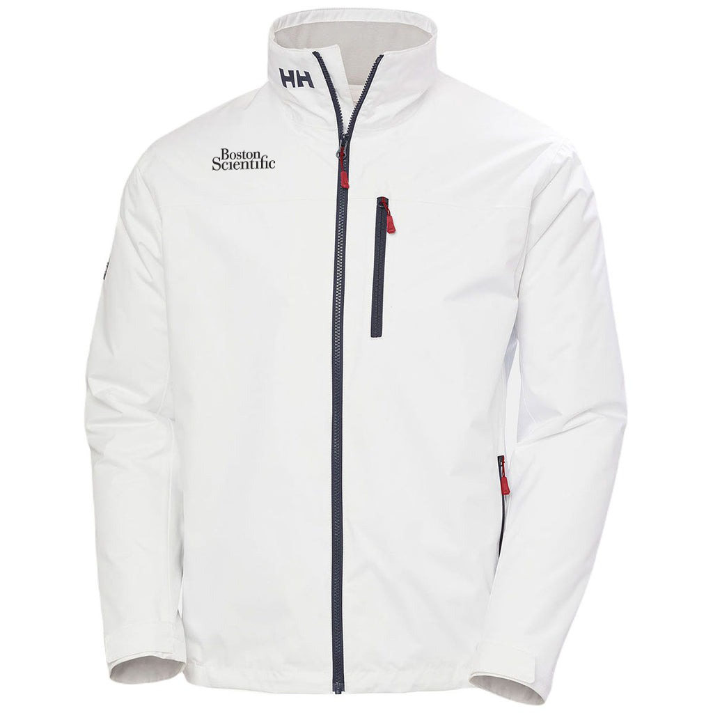 Helly Hansen Men's White Crew Midlayer Jacket 2.0
