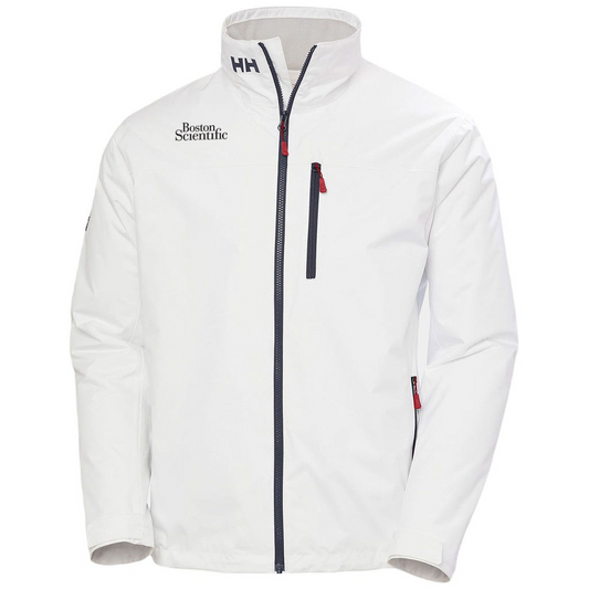 Helly Hansen Men's White Crew Midlayer Jacket 2.0