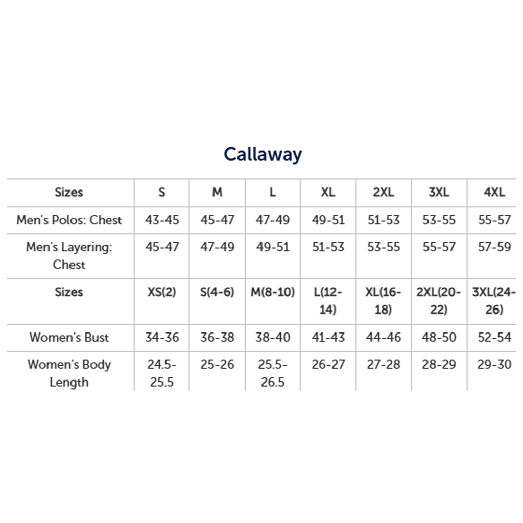 Callaway Men's White Micro Texture Polo