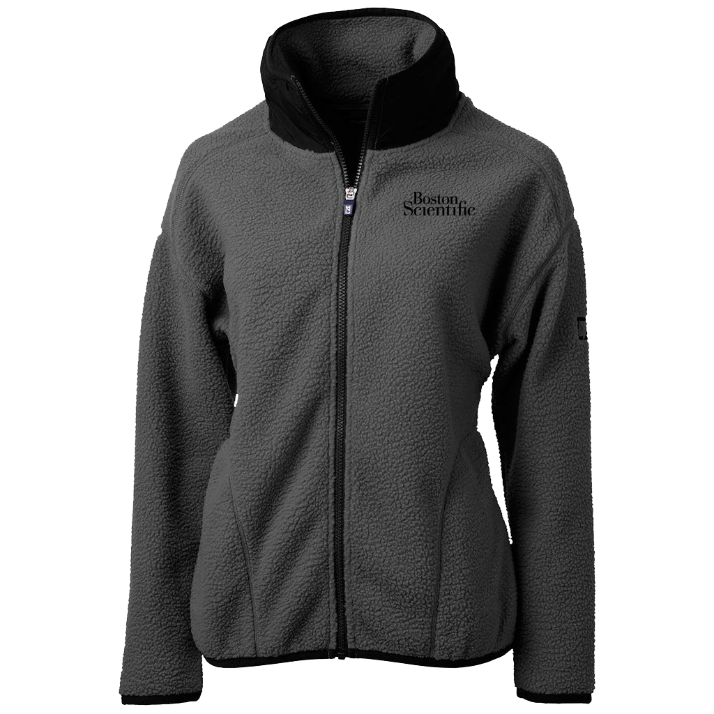 Cutter & Buck Women's Cascade Eco Sherpa Fleece Jacket