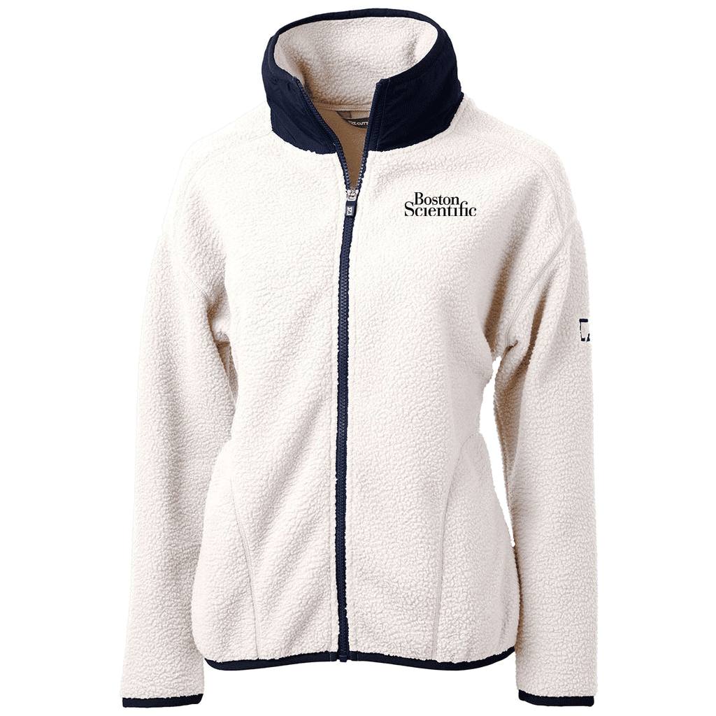 Cutter & Buck Women's Cascade Eco Sherpa Fleece Jacket