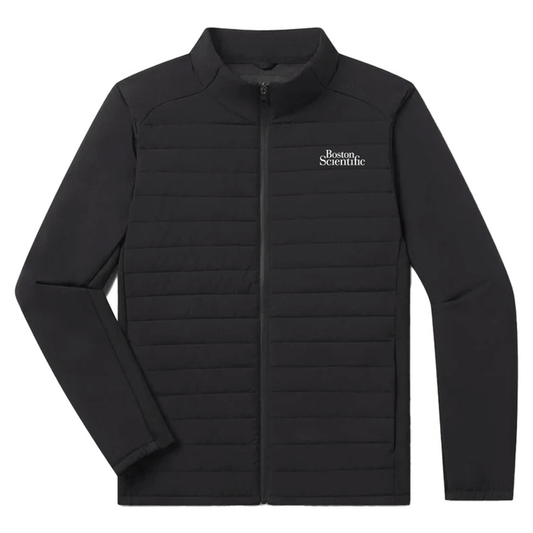 UNRL Men's Black Montreal Quilted Jacket