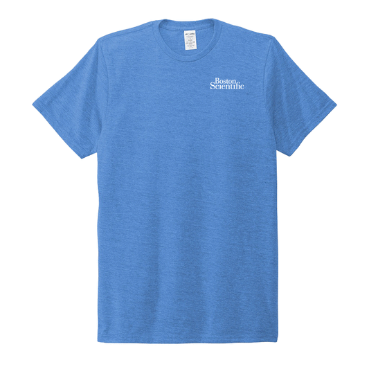 Allmade Unisex Azure Blue Tri-Blend Tee