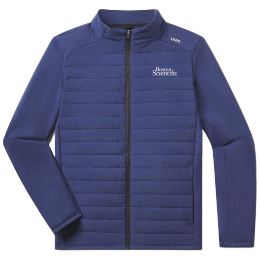 UNRL Men's Harbor Blue Montreal Quilted Jacket