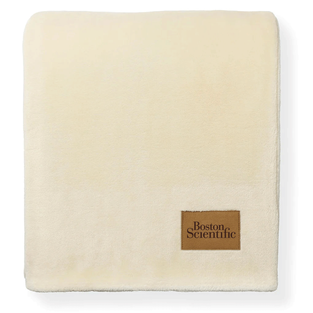 Gemline Chalk Mink Ever Soft Throw Blanket