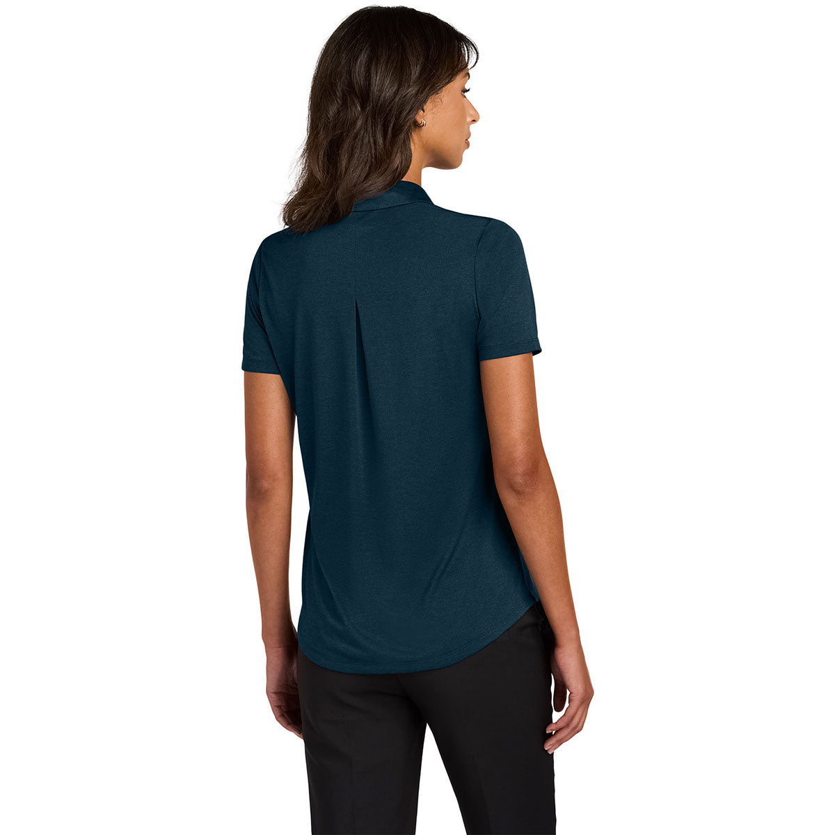Mercer+Mettle Women's Insignia Blue Heather Recharge Jersey Polo