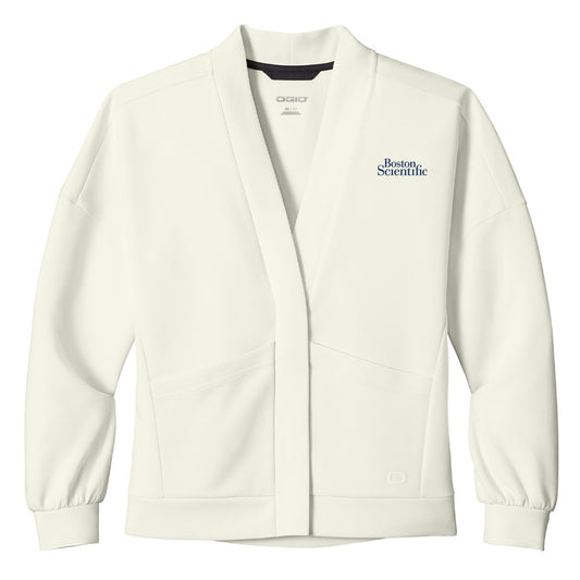 OGIO Women's Opal White Transcend Cardigan