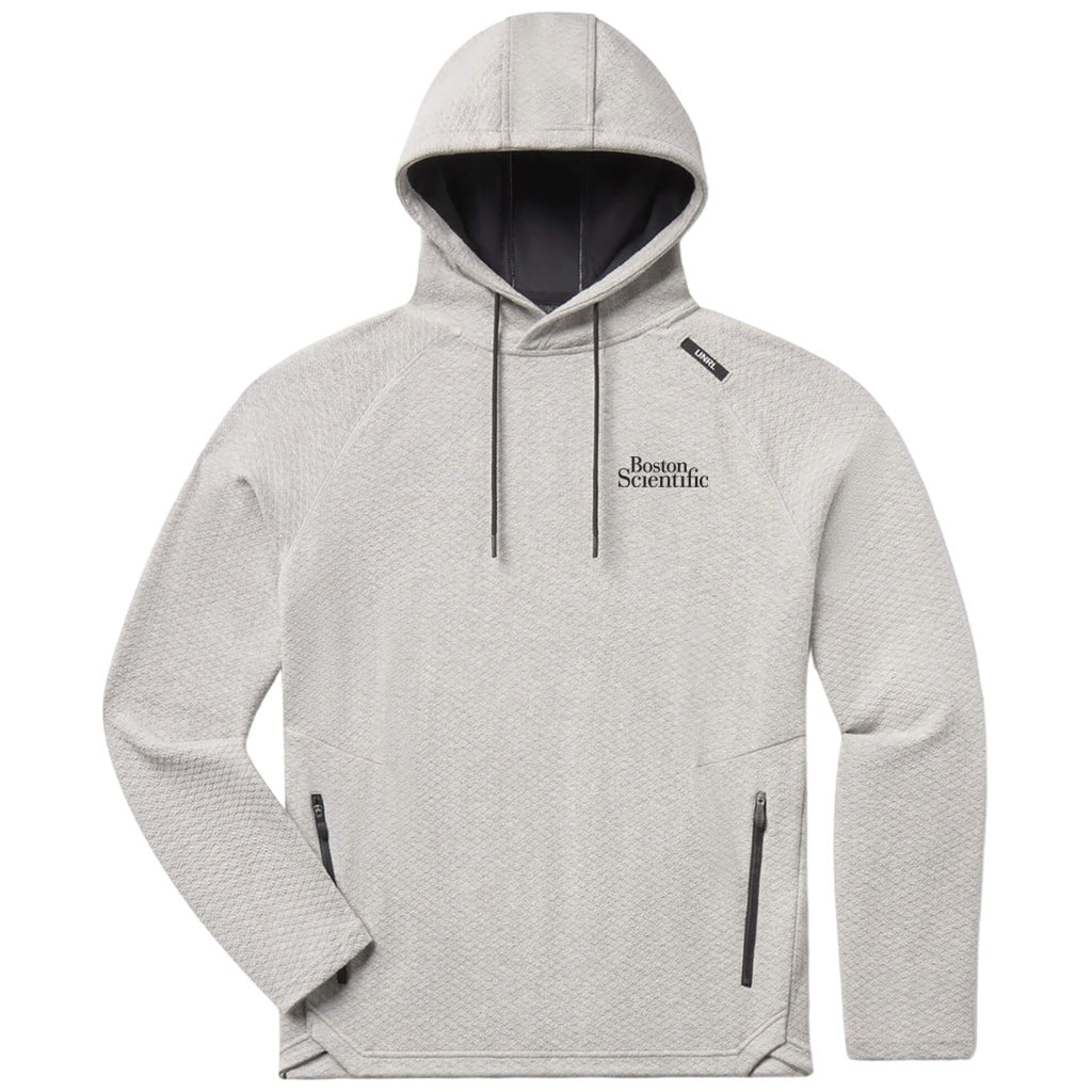 UNRL Men's Heather Grey Elevation Hoodie
