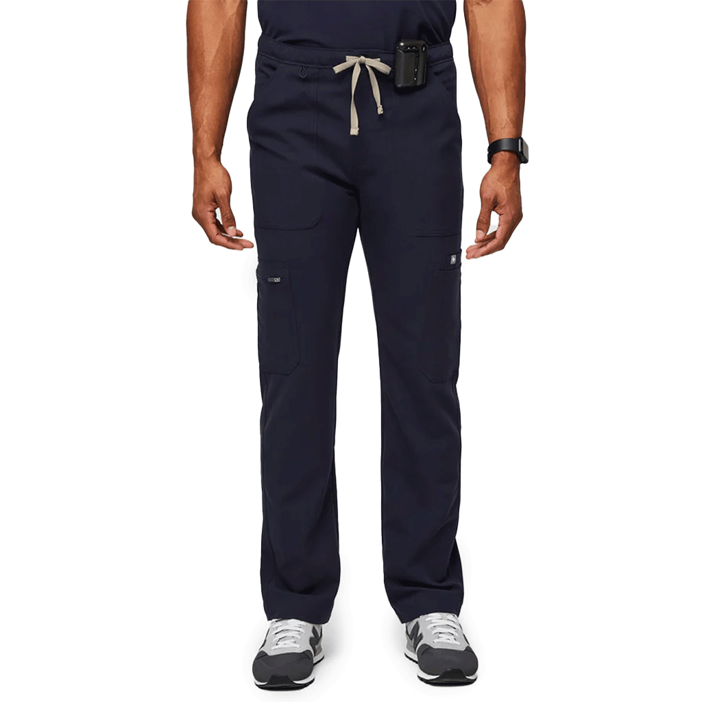 FIGS Men's Navy Cairo Cargo Scrub Pants