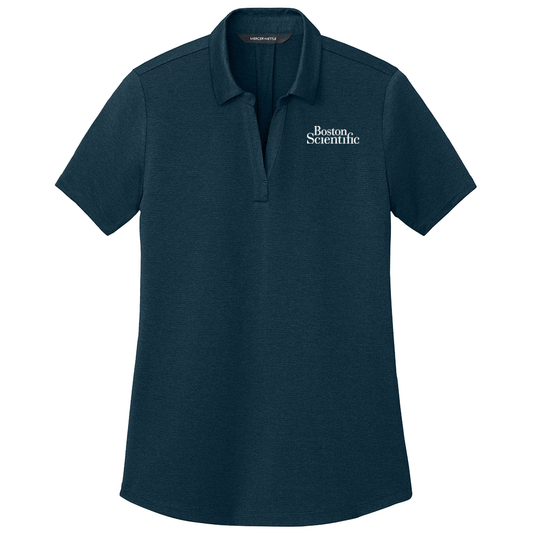 Mercer+Mettle Women's Insignia Blue Heather Recharge Jersey Polo