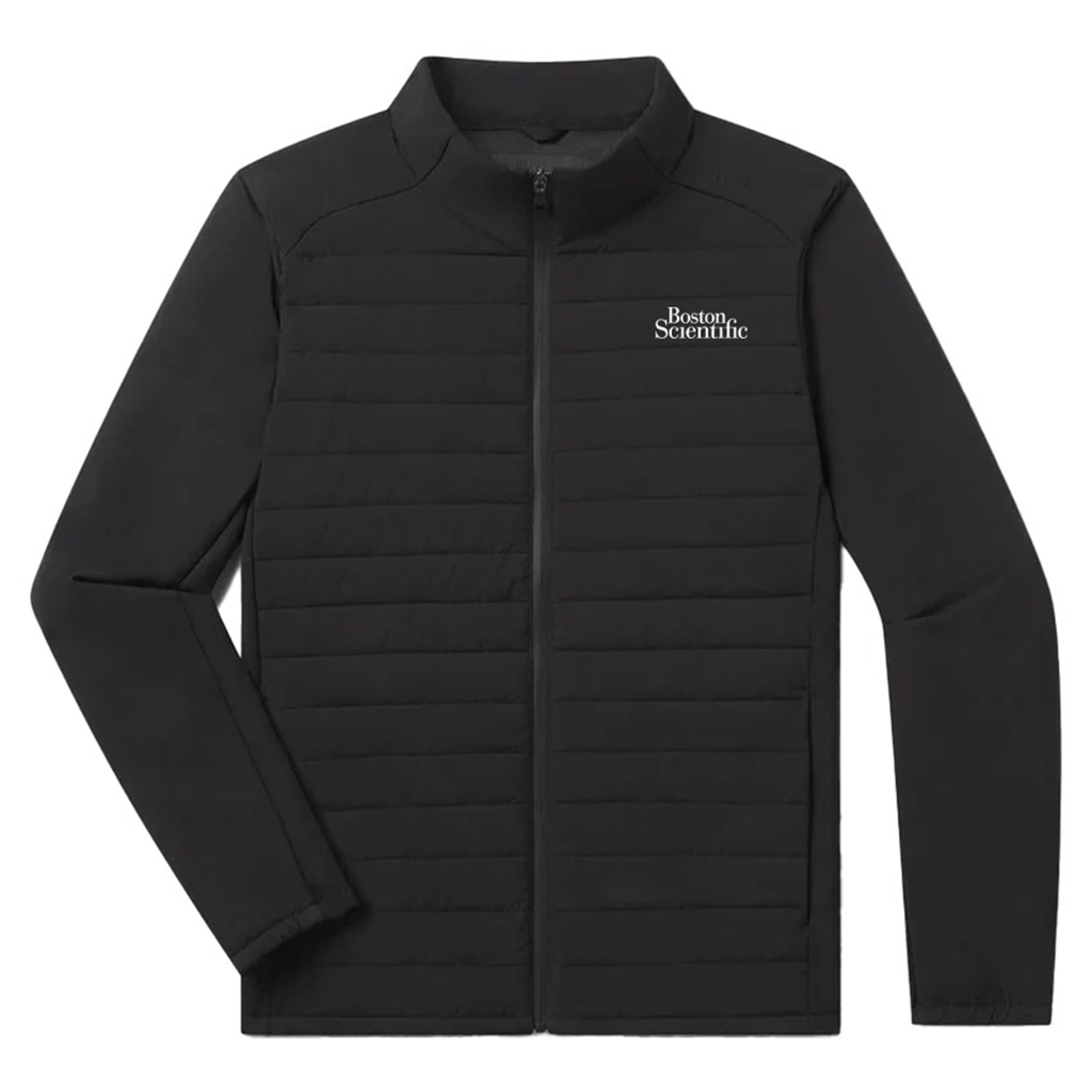 UNRL Men's Black Montreal Quilted Jacket